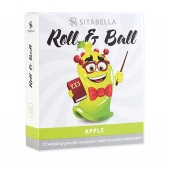 Стимулирующий презерватив-насадка Roll   Ball Apple - Sitabella - купить с доставкой в Ростове-на-Дону