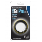 Черно-желтое силиконовое эрекционное кольцо Silicone Go Pro Cock Ring - Blush Novelties - в Ростове-на-Дону купить с доставкой
