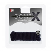 Чёрная веревка для связывания BONDX LOVE ROPE - 5 м. - Dream Toys - купить с доставкой в Ростове-на-Дону