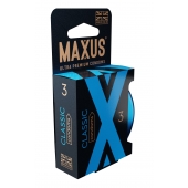 Классические презервативы в железном кейсе MAXUS Classic - 3 шт. - Maxus - купить с доставкой в Ростове-на-Дону