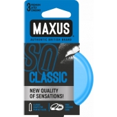 Классические презервативы в железном кейсе MAXUS Classic - 3 шт. - Maxus - купить с доставкой в Ростове-на-Дону