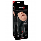 Мастурбатор-ротик Deep Throat Vibrating Stroker - Pipedream - в Ростове-на-Дону купить с доставкой