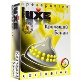 Презерватив LUXE  Exclusive  Кричащий банан  - 1 шт. - Luxe - купить с доставкой в Ростове-на-Дону