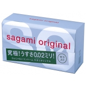 Ультратонкие презервативы Sagami Original - 12 шт. - Sagami - купить с доставкой в Ростове-на-Дону