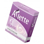 Классические презервативы Arlette Classic - 3 шт. - Arlette - купить с доставкой в Ростове-на-Дону