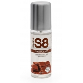 Смазка на водной основе S8 Flavored Lube со вкусом шоколада - 125 мл. - Stimul8 - купить с доставкой в Ростове-на-Дону