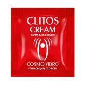 Пробник возбуждающего крема для женщин Clitos Cream - 1,5 гр. - Биоритм - купить с доставкой в Ростове-на-Дону