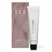 Лубрикант на водной основе Slow Sex Anal Play Gel - 30 мл. - Bijoux Indiscrets - купить с доставкой в Ростове-на-Дону