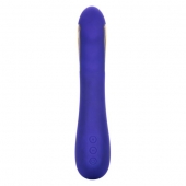 Фиолетовый вибратор с электростимуляцией Intimate E-Stimulator Petite Wand - 18,5 см. - California Exotic Novelties - купить с доставкой в Ростове-на-Дону