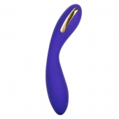 Фиолетовый вибратор с электростимуляцией Intimate E-Stimulator Wand - 21,5 см. - California Exotic Novelties - купить с доставкой в Ростове-на-Дону