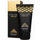 Гель для увеличения члена Titan Gel Gold Tantra - 50 мл. - Titan - купить с доставкой в Ростове-на-Дону