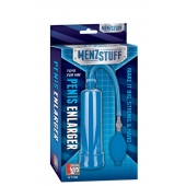 Синяя вакуумная помпа MENZSTUFF PENIS ENLARGER - Dream Toys - в Ростове-на-Дону купить с доставкой