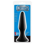 Черная анальная пробка METAL BALL BUTT PLUG - 15 см. - Dream Toys