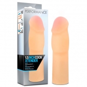 Телесная насадка-удлинитель на пенис PERFORMANCE 1.5INCH COCK XTENDER - 16 см. - Blush Novelties - в Ростове-на-Дону купить с доставкой