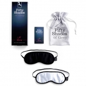 Набор из двух масок на глаза Soft Blindfold Twin Pack - Fifty Shades of Grey - купить с доставкой в Ростове-на-Дону