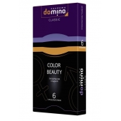 Разноцветные презервативы DOMINO Colour Beauty - 6 шт. - Domino - купить с доставкой в Ростове-на-Дону