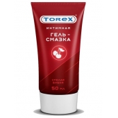 Смазка на водной основе TOREX  Спелая вишня  - 50 мл. - Torex - купить с доставкой в Ростове-на-Дону