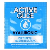 Лубрикант на водной основе Active Glide с гиалуроновой кислотой - 3 гр. - Биоритм - купить с доставкой в Ростове-на-Дону