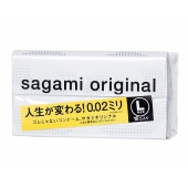 Презервативы Sagami Original 0.02 L-size увеличенного размера - 10 шт. - Sagami - купить с доставкой в Ростове-на-Дону