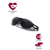 Черная плотная силиконовая маска - ToyFa - купить с доставкой в Ростове-на-Дону