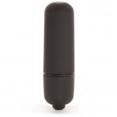 Черная вибропуля X-Basic Bullet Mini One Speed - 5,9 см. - Lovetoy