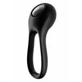 Черное эрекционное виброкольцо Majestic Duo - Satisfyer - в Ростове-на-Дону купить с доставкой