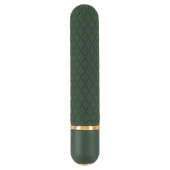 Зеленый мини-вибратор Luxurious Bullet Vibrator - 12,6 см. - Orion