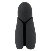 Черный силиконовый вибромастурбатор с нагревом Masturbator with 2 Functions - Orion - в Ростове-на-Дону купить с доставкой