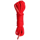 Красная веревка для связывания Nylon Rope - 5 м. - Easy toys - купить с доставкой в Ростове-на-Дону