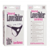 Трусы для страпона с универсальным креплением Universal Love Rider Luxe Harness - California Exotic Novelties - купить с доставкой в Ростове-на-Дону