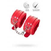 Красные оковы Anonymo из искусственной кожи - ToyFa - купить с доставкой в Ростове-на-Дону