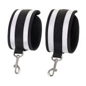 Серебристо-черные оковы Anonymo - ToyFa - купить с доставкой в Ростове-на-Дону