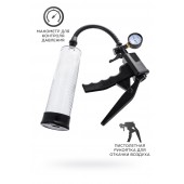 Прозрачная механическая помпа для пениса Viggo - Sexus - в Ростове-на-Дону купить с доставкой