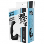 Черный вибромассажер простаты FantASStic Vibrating Prostate Massager - 11,3 см. - Dream Toys - в Ростове-на-Дону купить с доставкой