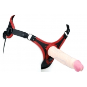 Пояс унисекс UNISEX Style с 2 насадками - LOVETOY (А-Полимер) - купить с доставкой в Ростове-на-Дону