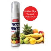 Гель-смазка Tutti-frutti со вкусом тропических фруктов - 30 гр. - Биоритм - купить с доставкой в Ростове-на-Дону