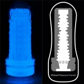 Светящийся в темноте мастурбатор Lumino Play Masturbator Ribbed - Lovetoy - в Ростове-на-Дону купить с доставкой