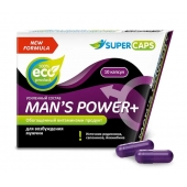 Возбуждающее средство для мужчин Mans Power plus - 10 капсул (0,35 гр.) +1 в подарок - SuperCaps - купить с доставкой в Ростове-на-Дону