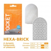 Карманный мастурбатор HEXA-BRICK - Tenga - в Ростове-на-Дону купить с доставкой