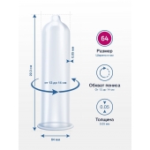 Презервативы MY.SIZE размер 64 - 10 шт. - My.Size - купить с доставкой в Ростове-на-Дону