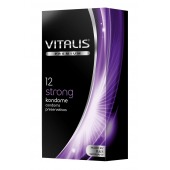 Презервативы с утолщённой стенкой VITALIS PREMIUM strong - 12 шт. - Vitalis - купить с доставкой в Ростове-на-Дону