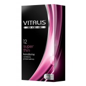 Ультратонкие презервативы VITALIS PREMIUM super thin - 12 шт. - Vitalis - купить с доставкой в Ростове-на-Дону