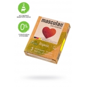 Экологически чистые презервативы Masculan Organic - 3 шт. - Masculan - купить с доставкой в Ростове-на-Дону
