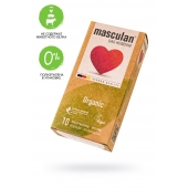 Экологически чистые презервативы Masculan Organic - 10 шт. - Masculan - купить с доставкой в Ростове-на-Дону