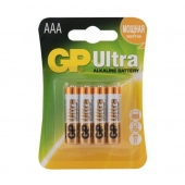 Батарейки алкалиновые GP Ultra Alkaline 24А AАA/LR03 - 4 шт. - Элементы питания - купить с доставкой в Ростове-на-Дону