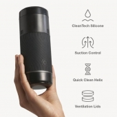 Черный мастурбатор с контролем всасывания Arcwave Pow Stroker - Arcwave - в Ростове-на-Дону купить с доставкой