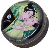 Массажная свеча Exotic Green Tea с ароматом зелёного чая - 30 мл. - Shunga - купить с доставкой в Ростове-на-Дону