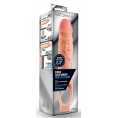 Телесная насадка на пенис 9 Inch Cock Sheath Extender - 22,2 см. - Blush Novelties - в Ростове-на-Дону купить с доставкой