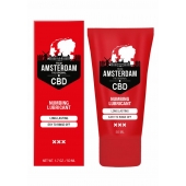 Пролонгирующий лубрикант Numbing CBD from Amsterdam - 50 мл. - Shots Media BV - купить с доставкой в Ростове-на-Дону