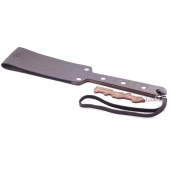 Гладкий мягкий удлиненный пэддл с заклепками - 32 см. - Crazy Handmade - купить с доставкой в Ростове-на-Дону